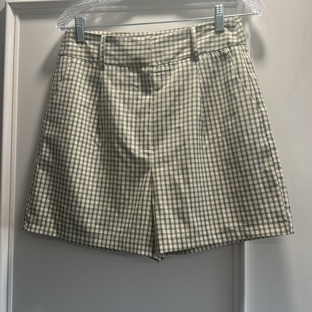 Have Green Gingham Bag for Everyday Use